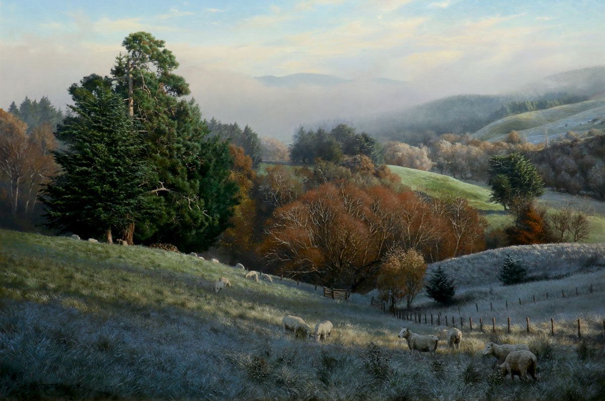 Winters Morning Canvas Print